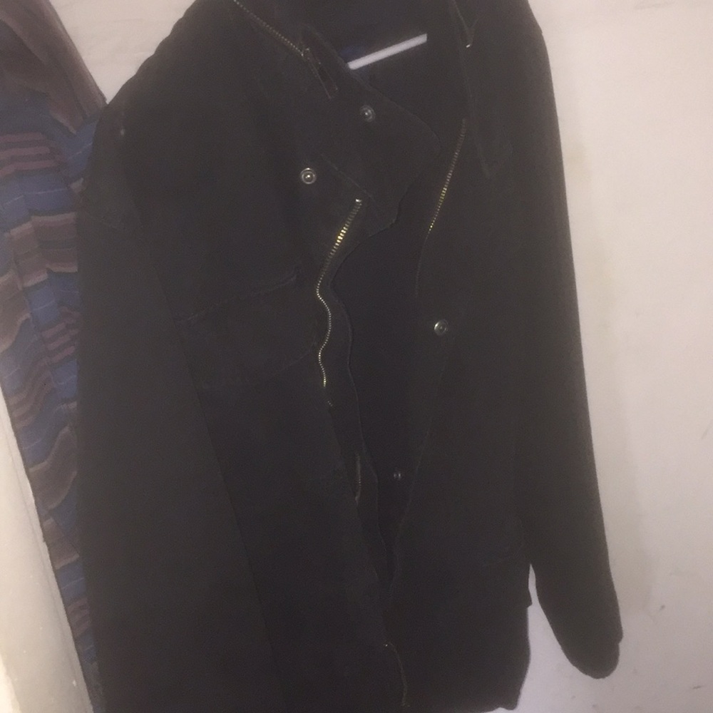 Black waterproof jacket